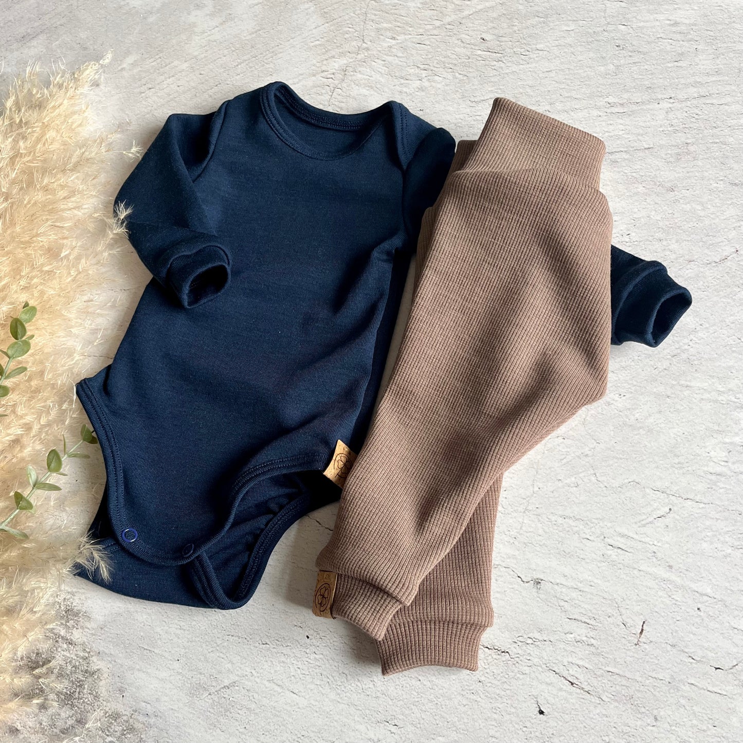 „Glücks-Leggings“ aus Wollripp