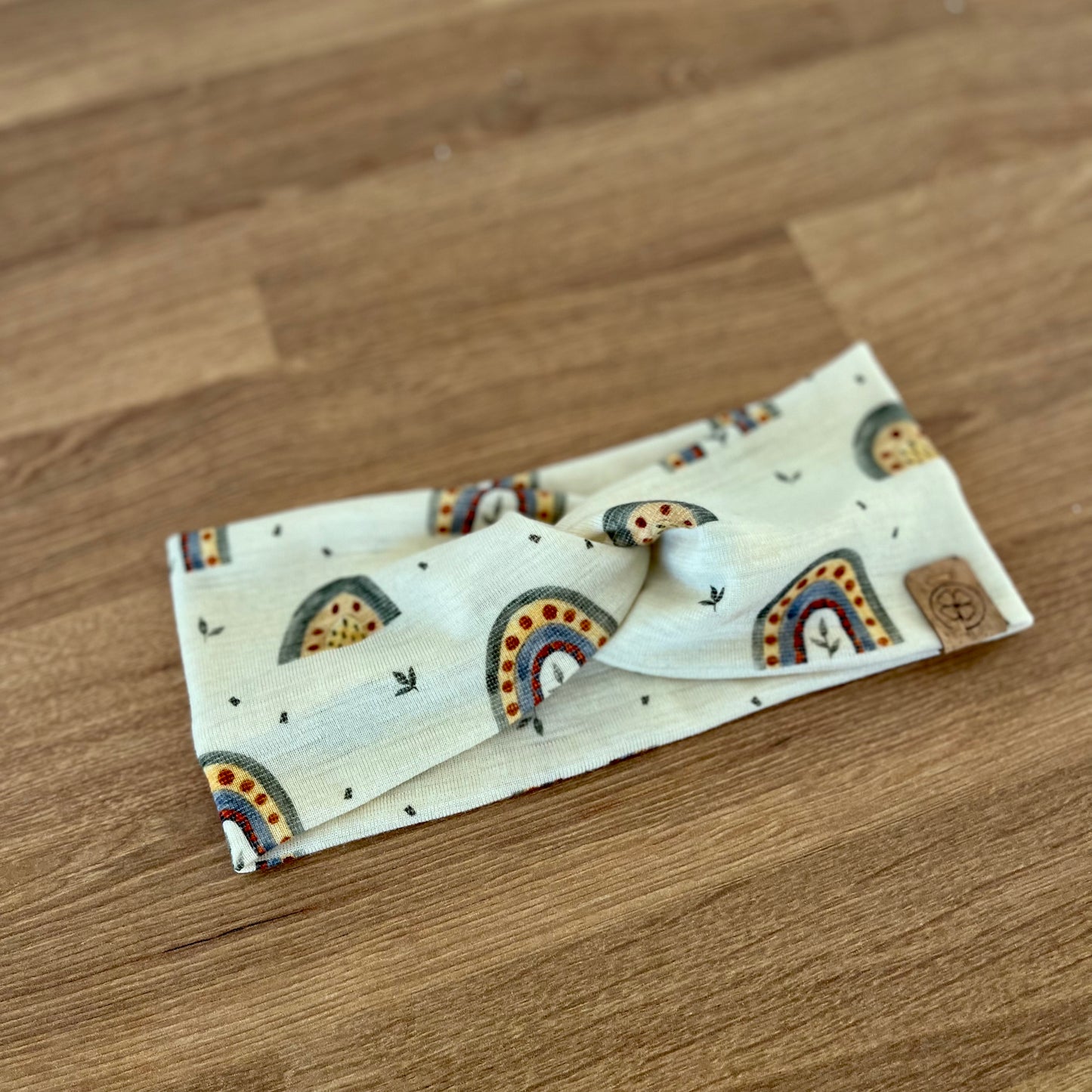 „Glücks-Band“ aus Wolle/Tencel