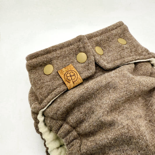 Wollwindel „Haselnuss“ - Tausendglück