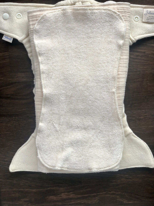 Frottee-Liner anatomisch aus Bio-Baumwolle - Julicia