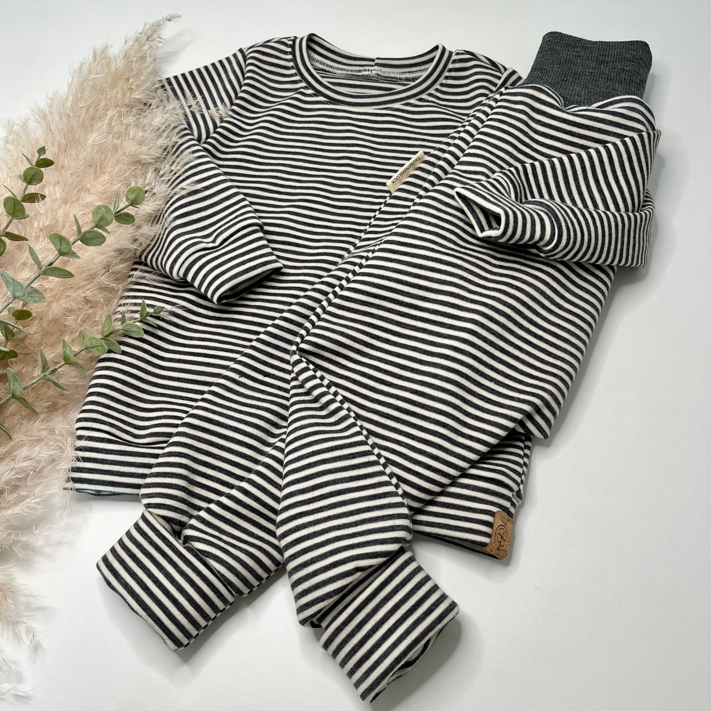 „Glücks-Shirt“ Langarm aus Wolljersey