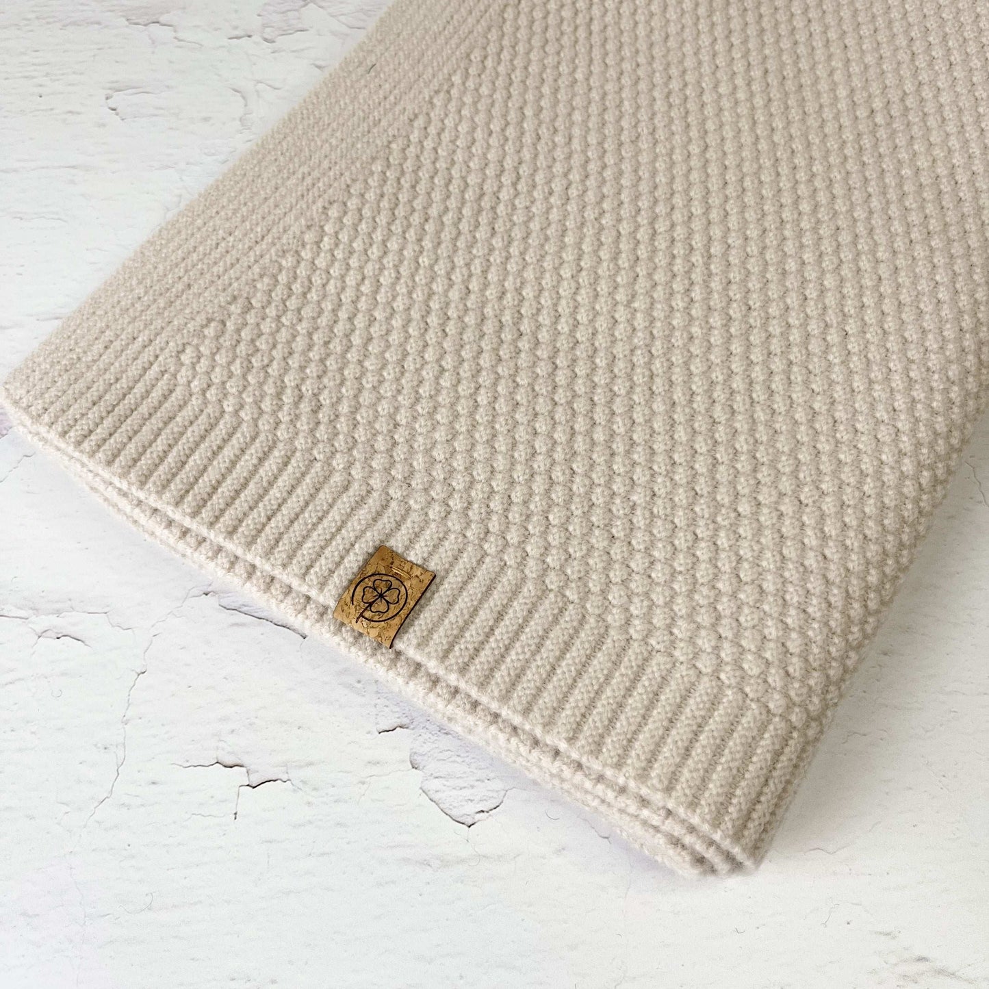 Merinowolle Babydecke