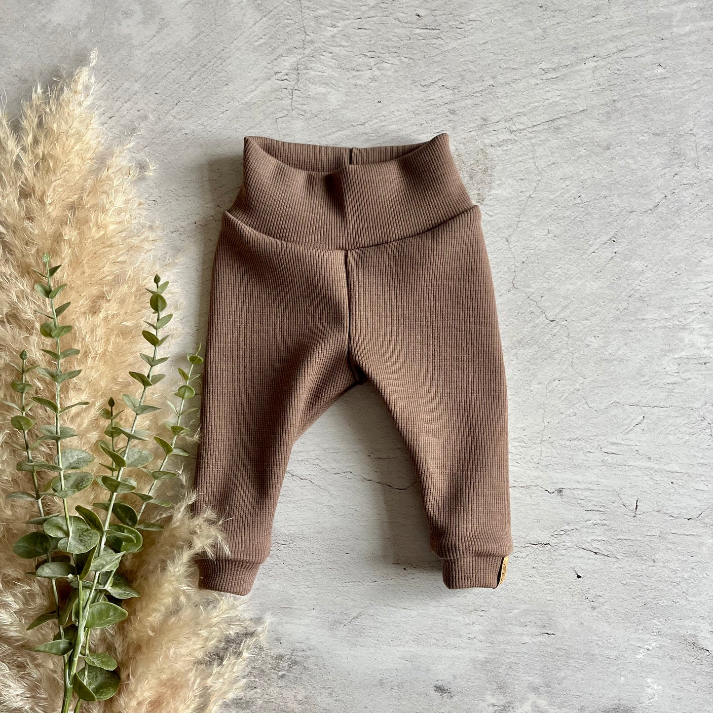 „Glücks-Leggings“ aus Wollripp