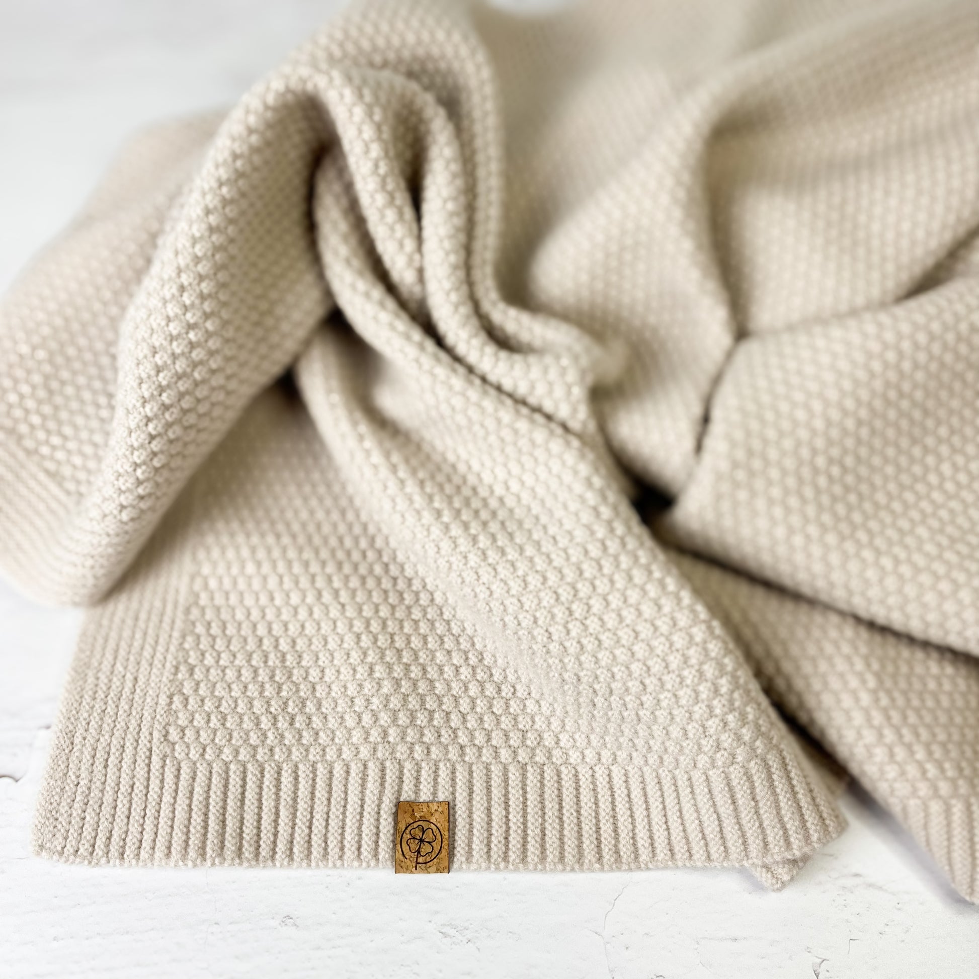 Babydecke aus Merinowolle