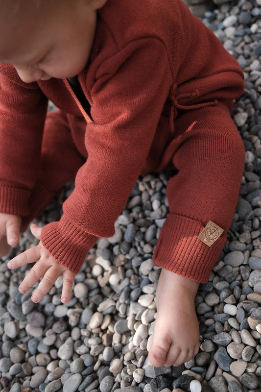 "Kleines Glücks" Set - Wickeljacke & Hose