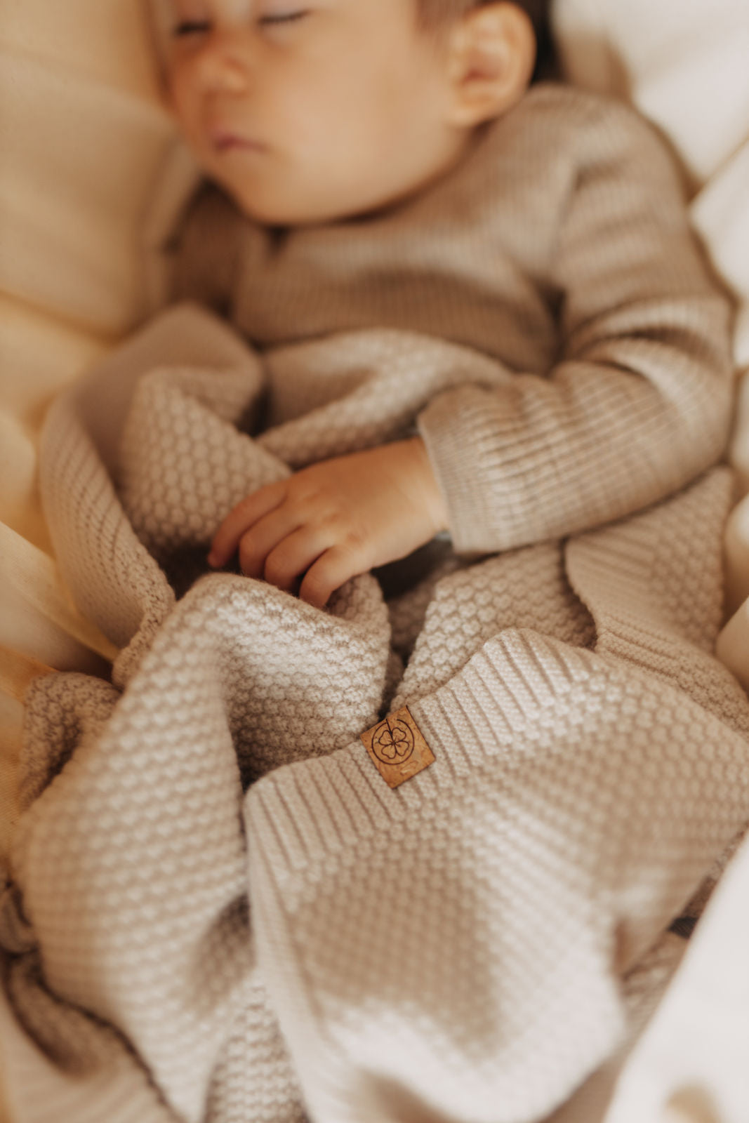 Babydecke aus Merinowolle