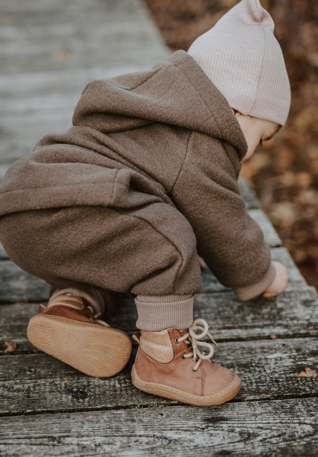 Outdoor „Glücks-Hose“ aus Merino-Wollwalk