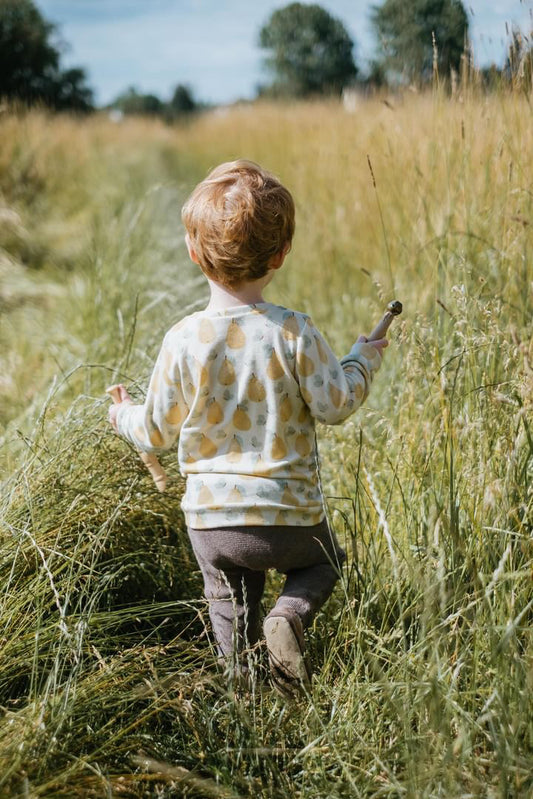 „Glücks-Shirt“ Langarm aus Wolle/Seide - Tausendglück