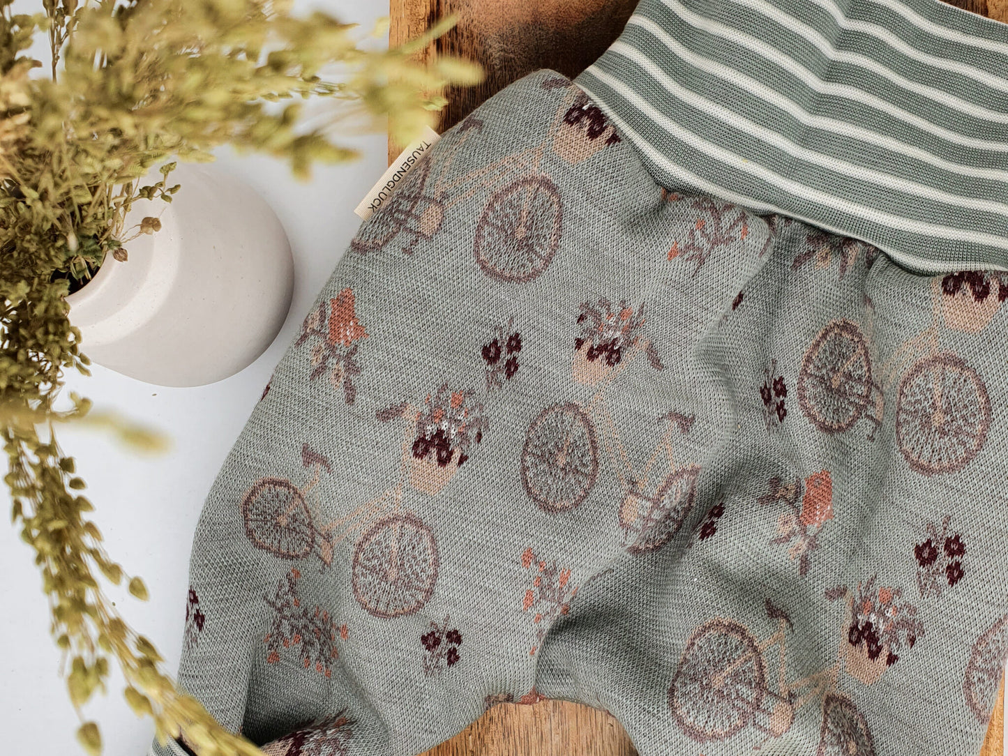 Longie aus Wolljacquard