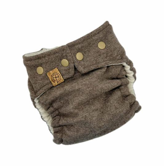 Wollwindel „Haselnuss“ - Tausendglück