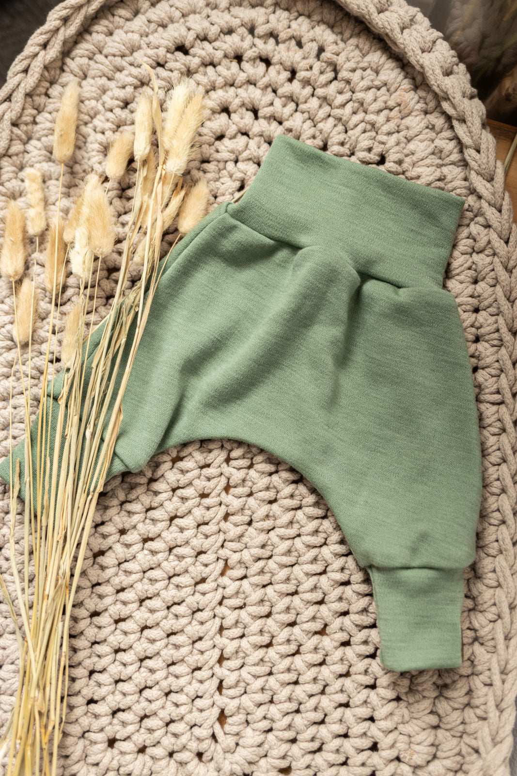 „Glücks-Hose“ aus Wolljersey