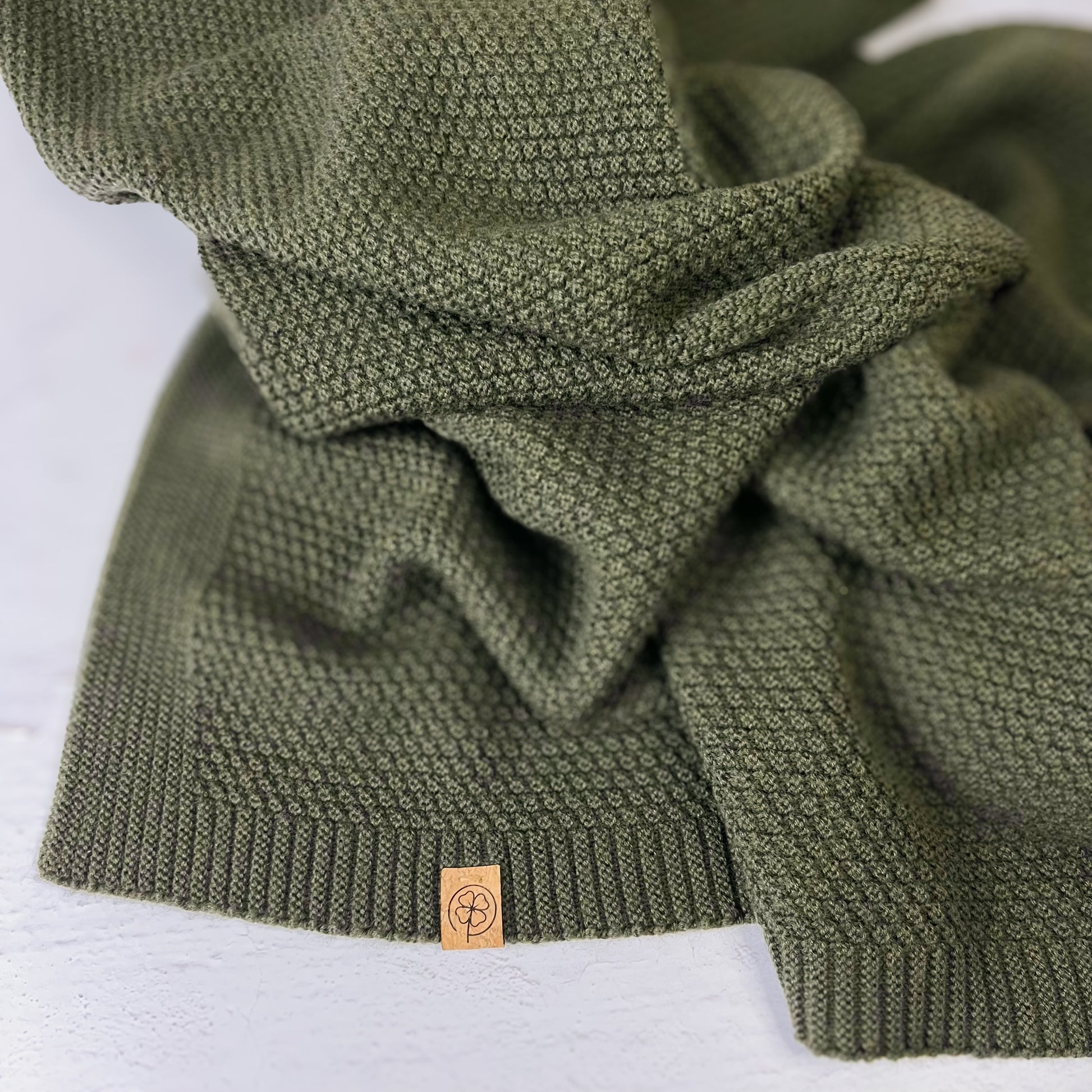 Babydecke Merinowolle