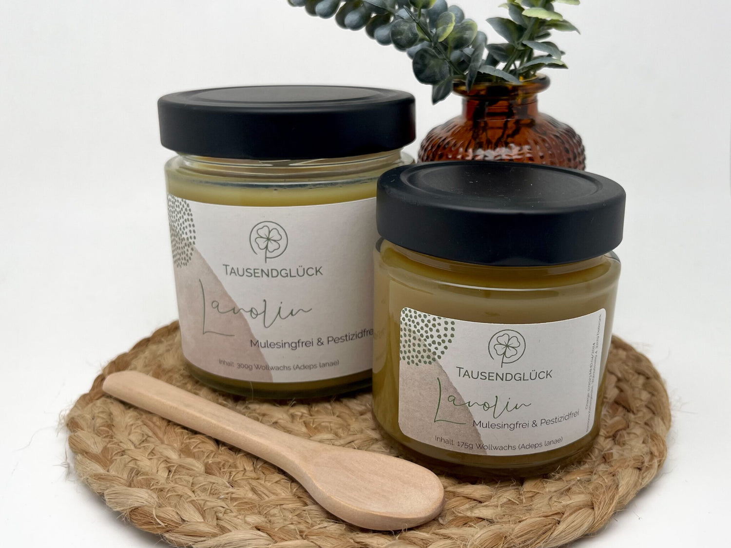 Lanolin 300g zum Fetten der Wollwindel alt - Tausendglück