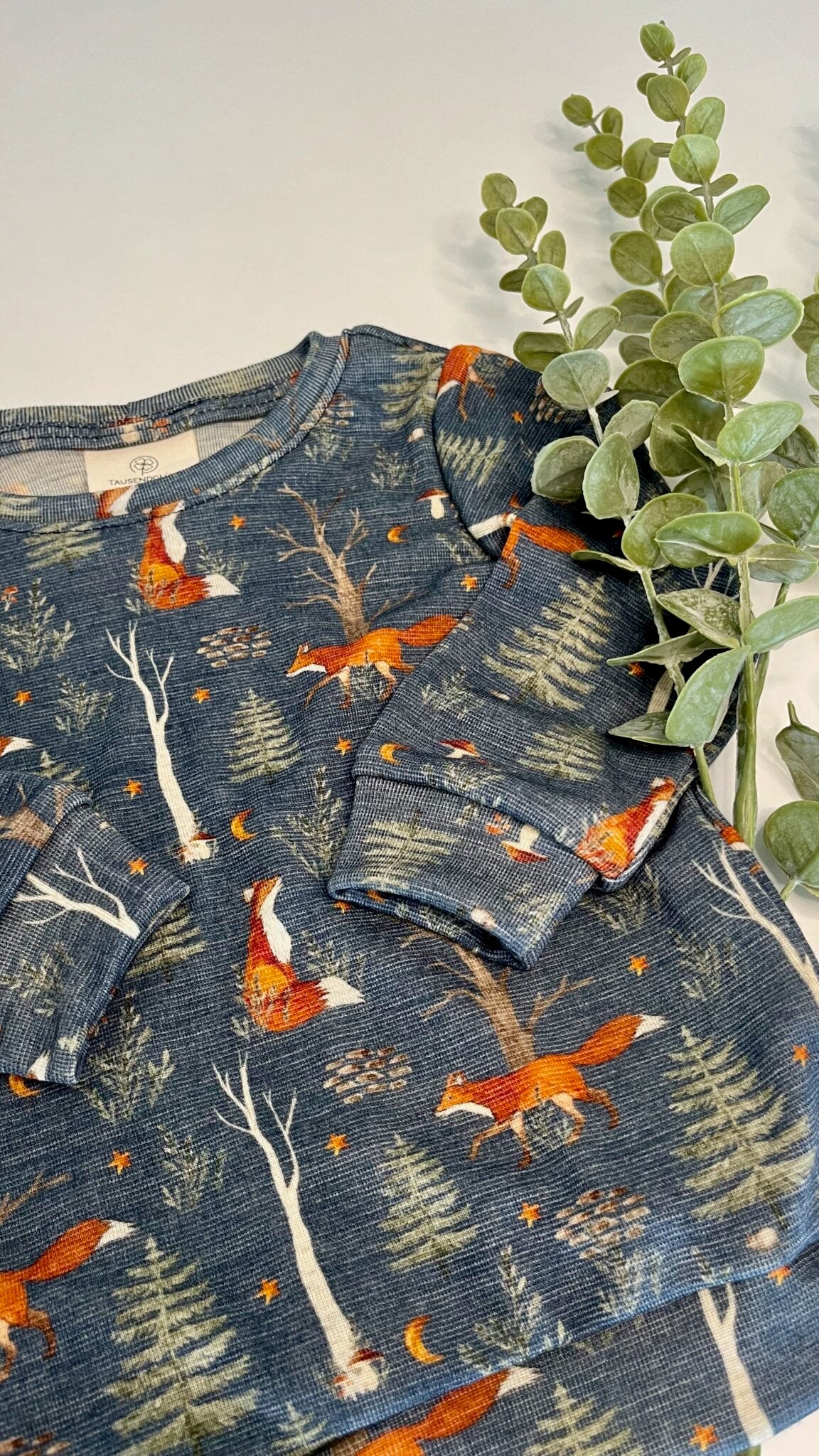 „Glücks-Shirt“ Langarm aus Wolle/Tencel