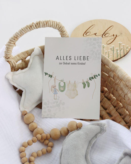 Großes Kartenset zum Geburtstag & zur Geburt - Tausendglück