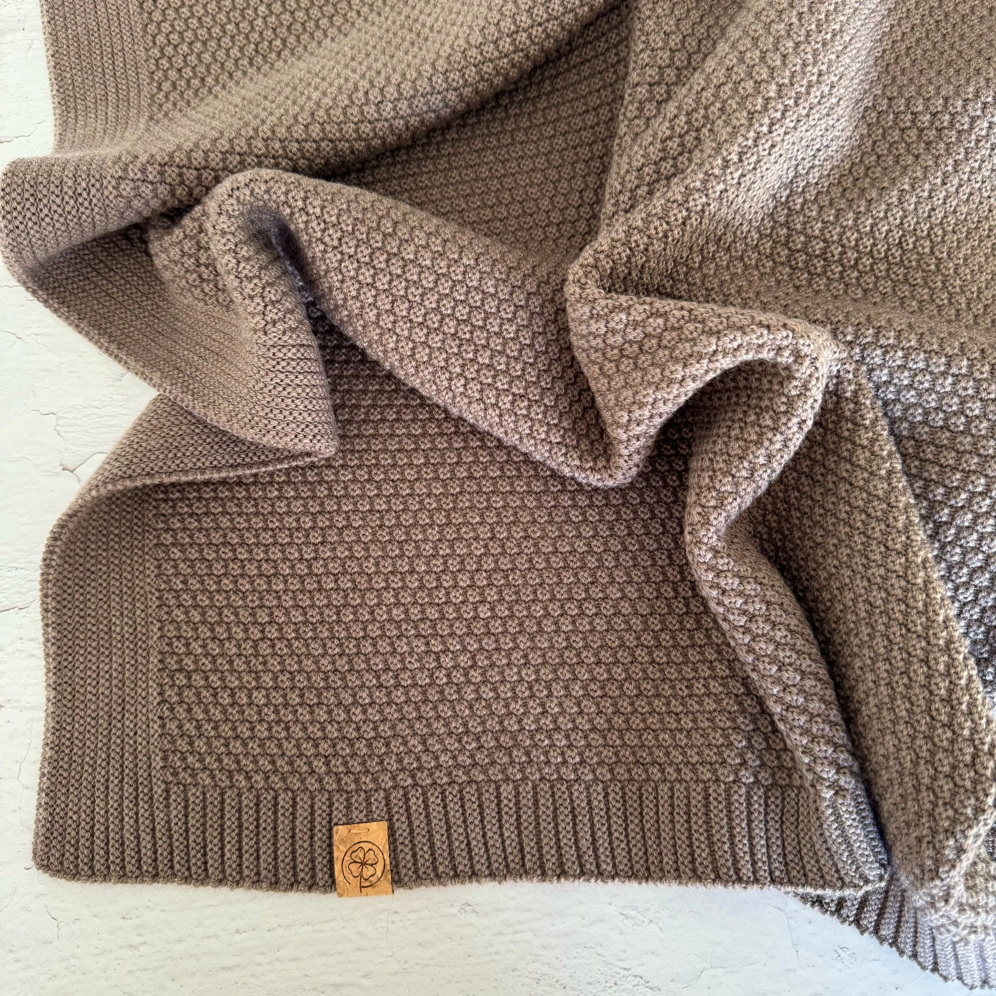 Babydecke Merinowolle