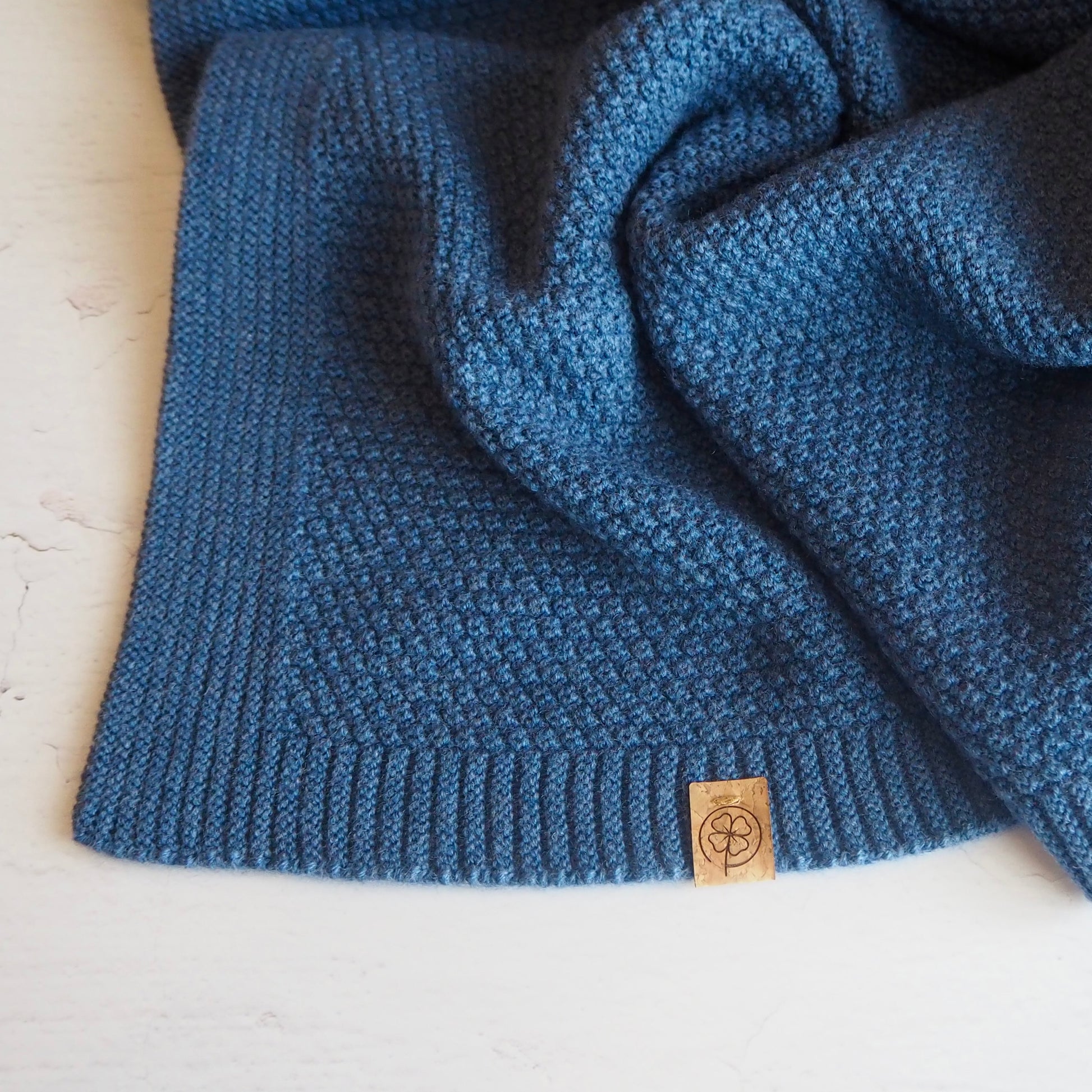 Merinowolle Babydecke