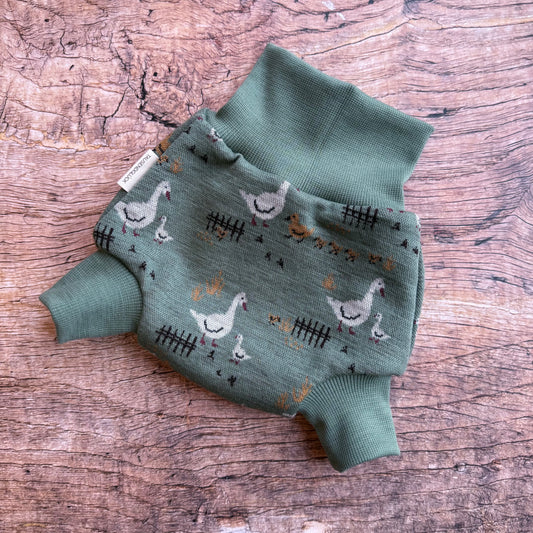 Wollschlupfhose „Gänseglück“ - Tausendglück