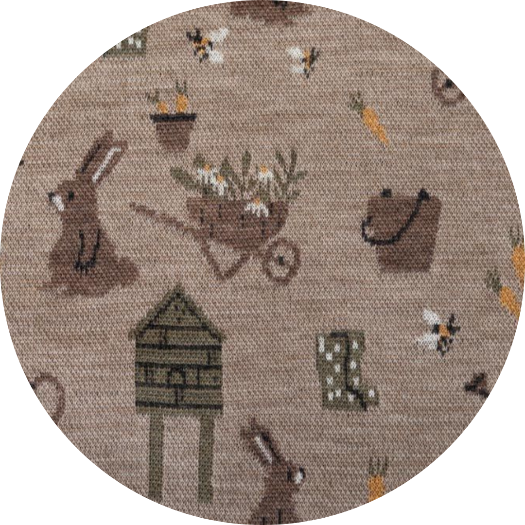 Longie aus Wolljacquard