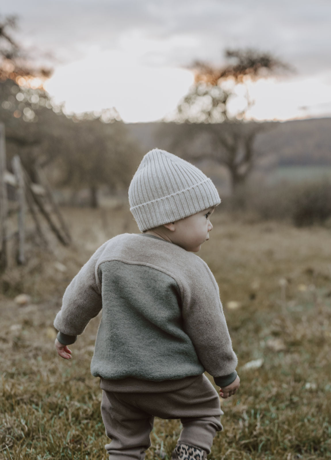 Outdoor „Glücks-Pulli“ aus Wollfleece - Tausendglück