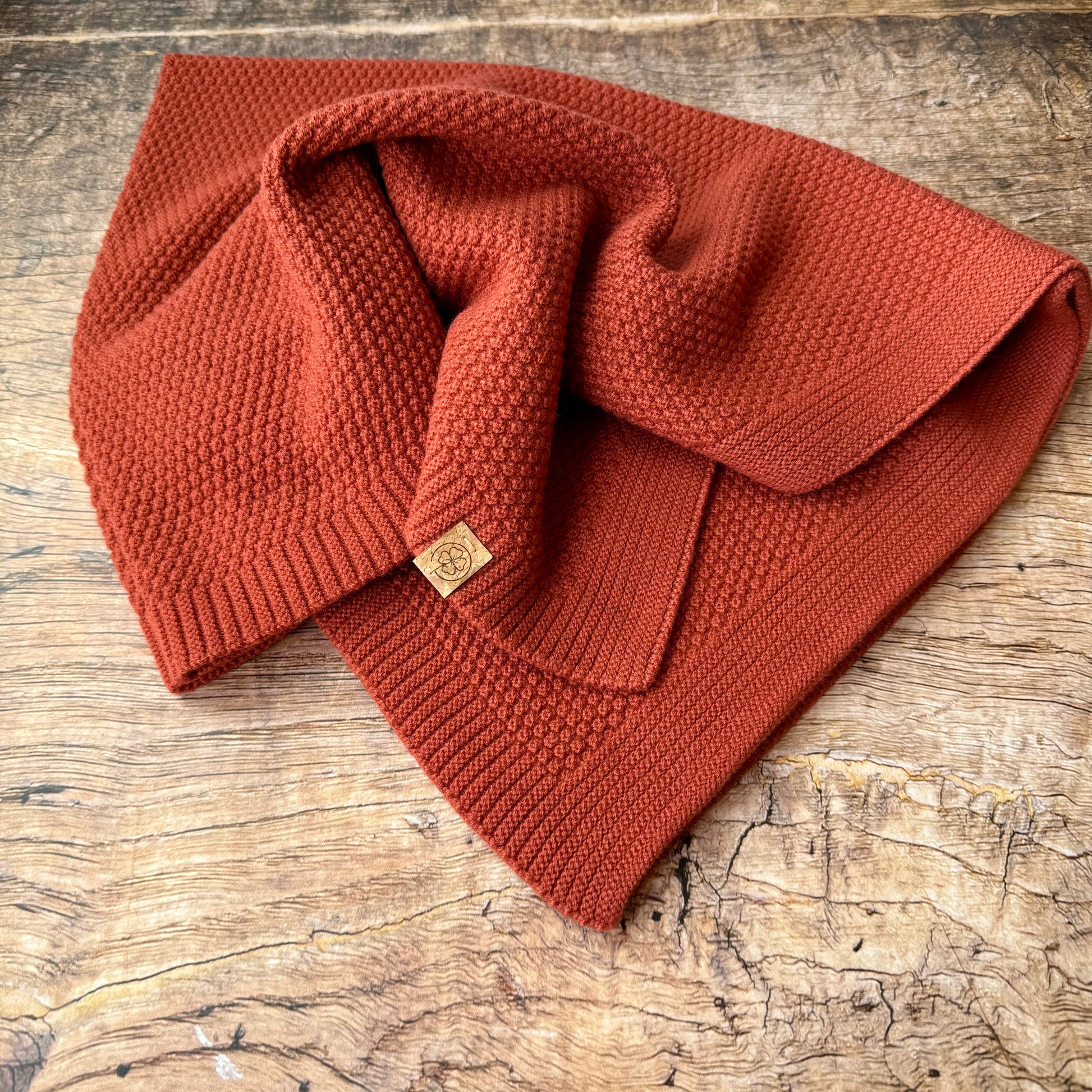 Babydecke aus Merinowolle „Hallo Welt“ - Tausendglück