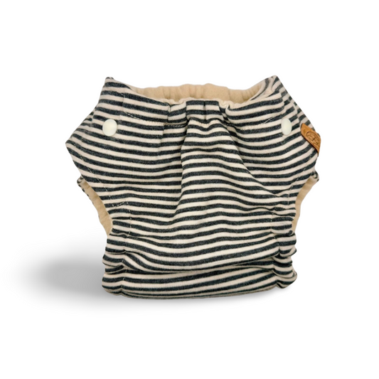 Wollwindel Side Snap „Ringelglück“