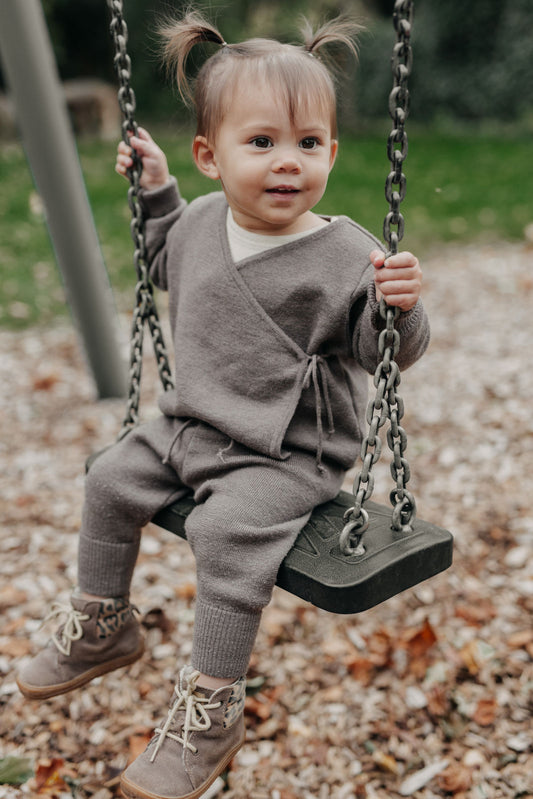 "Kleines Glücks" Set - Wickeljacke & Hose