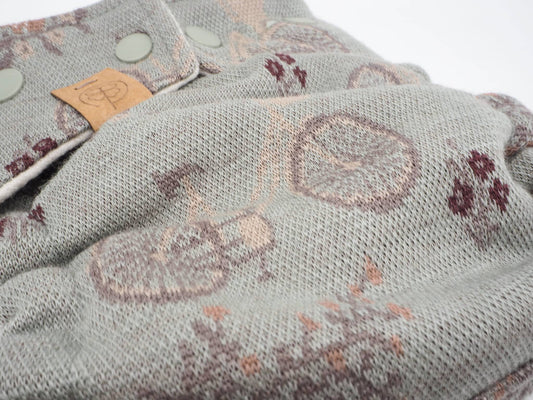 Wollwindel „Fahrradglück“ - Tausendglück