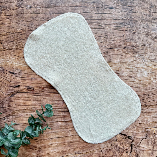 Frottee-Liner anatomisch aus Bio-Baumwolle