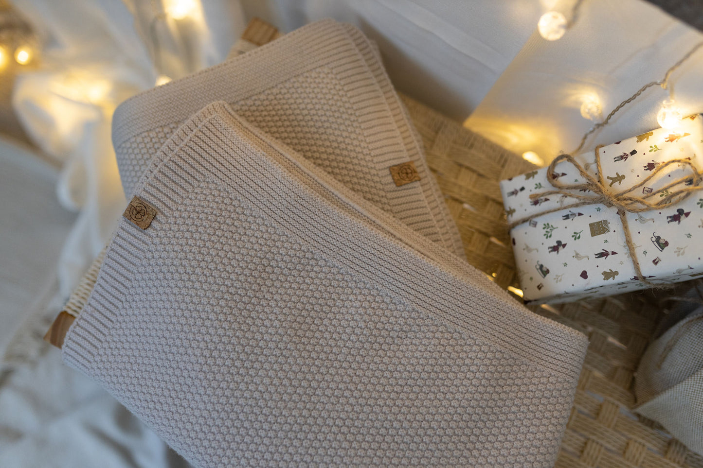 Merinowolldecke für Mama & Papa