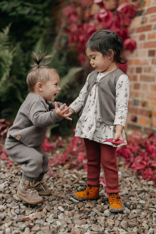 "Natur-Pur" Set - Weste & Leggings