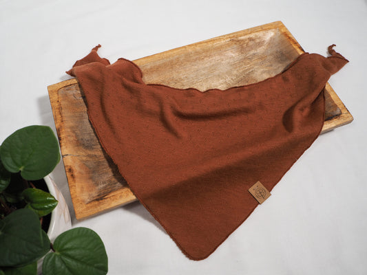 „Glücks-Tuch“ aus Woll-Ajour - Tausendglück