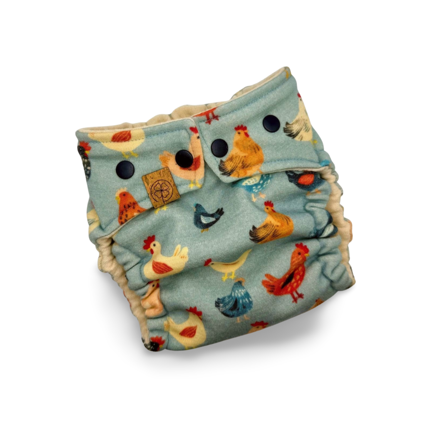 Wollwindel „Glückliche Hühner“ - Tausendglück