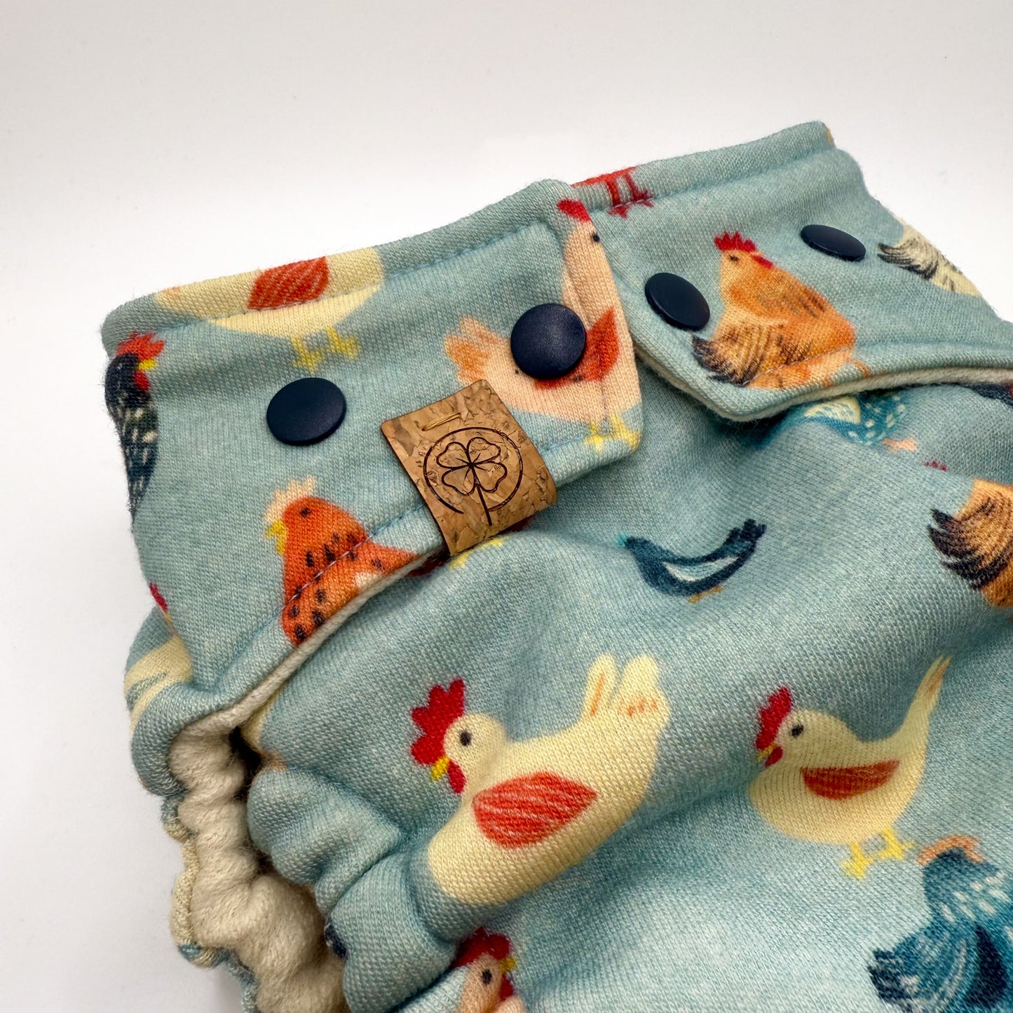 Wollwindel „Glückliche Hühner“ - Tausendglück