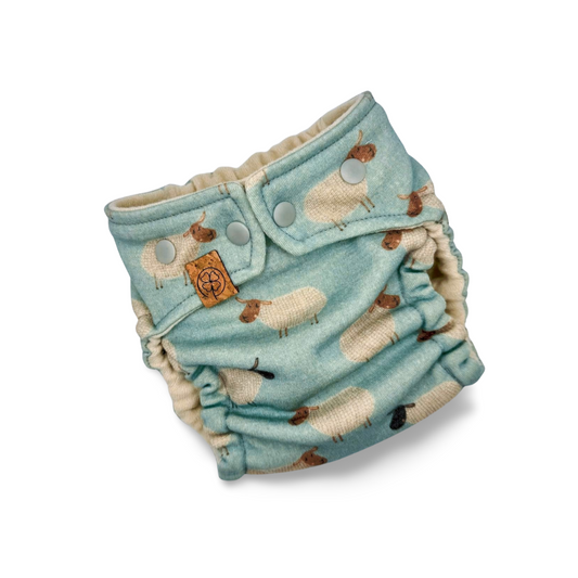 Wollwindel „Glückliche Schäfchen“