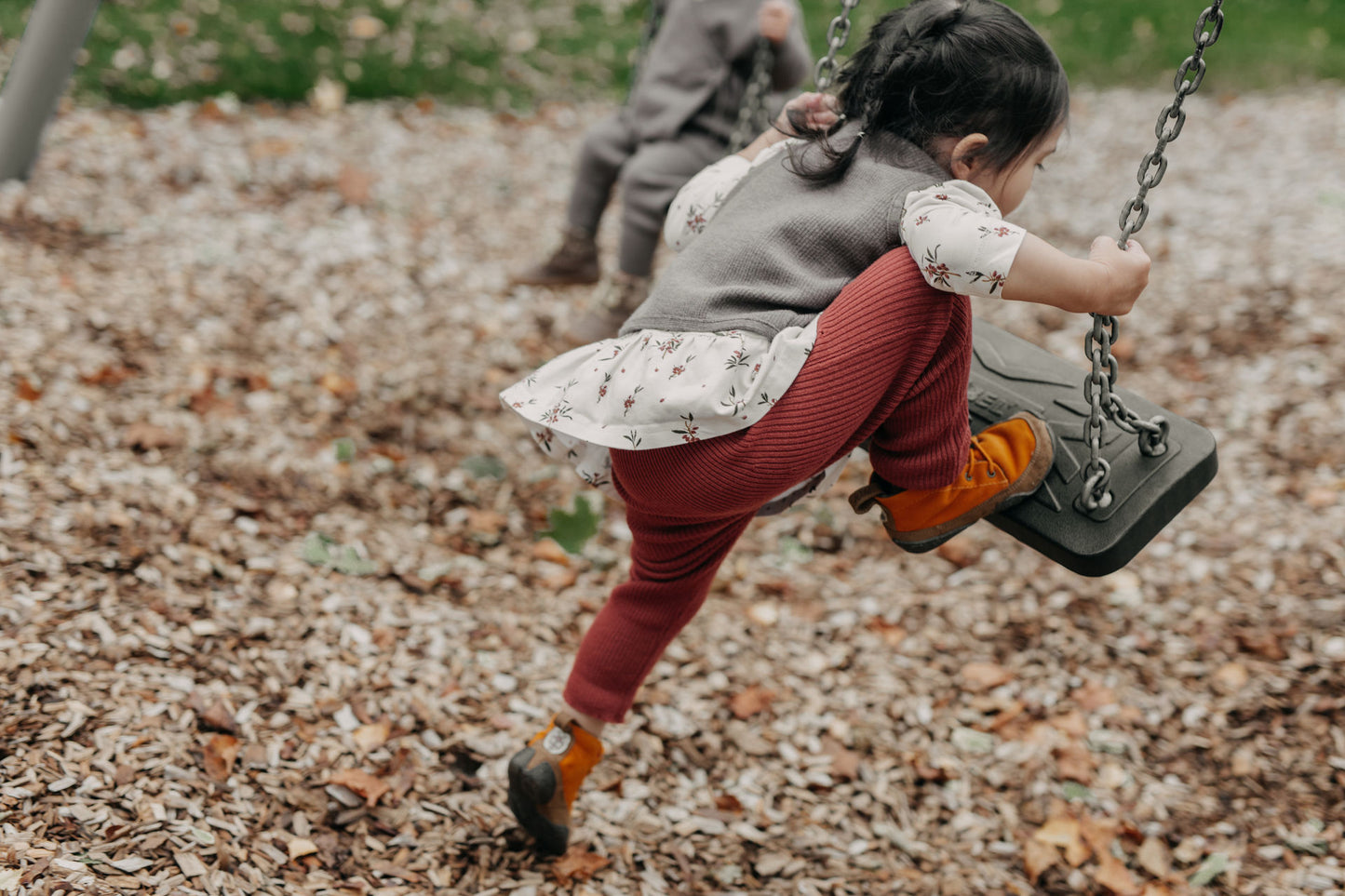 "Natur-Pur" Set - Weste & Leggings