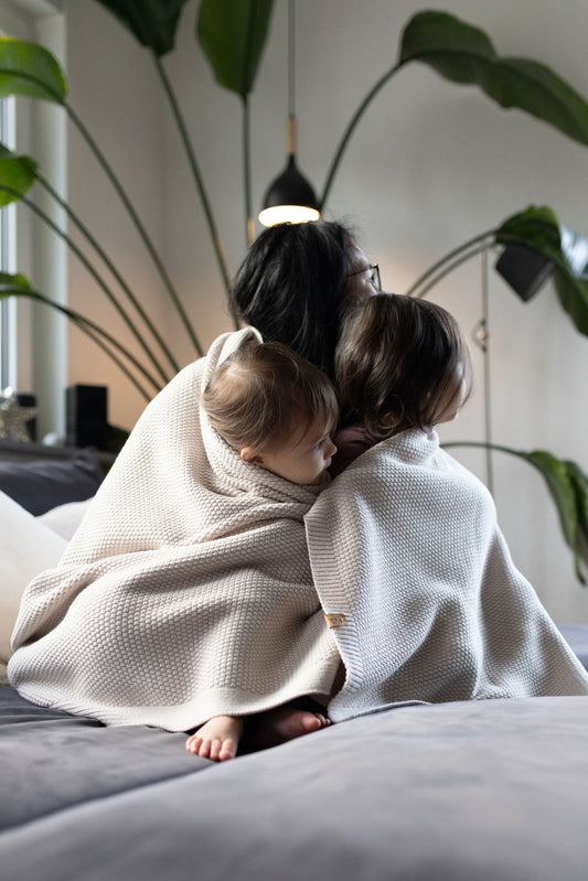 Merinowolldecke für Mama & Papa