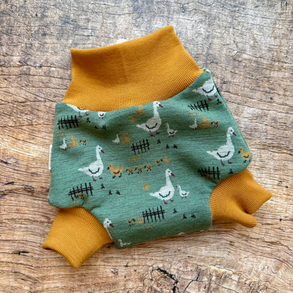 Wollschlupfhose „Gänseglück“ - Tausendglück