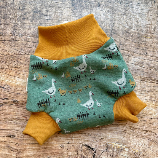 Wollschlupfhose „Gänseglück“ - Tausendglück