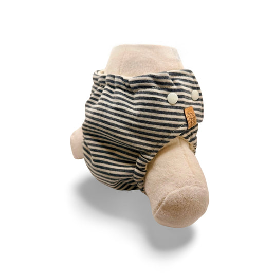 Wollwindel Side Snap „Ringelglück“