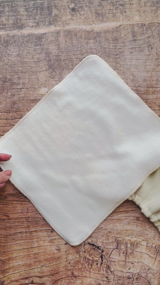 Hanf-Einlage mit Frottee